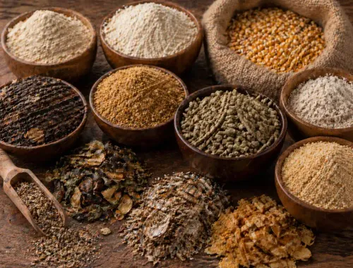Residues and waste from the food industries; prepared animal fodder product category, HS Chapter 23