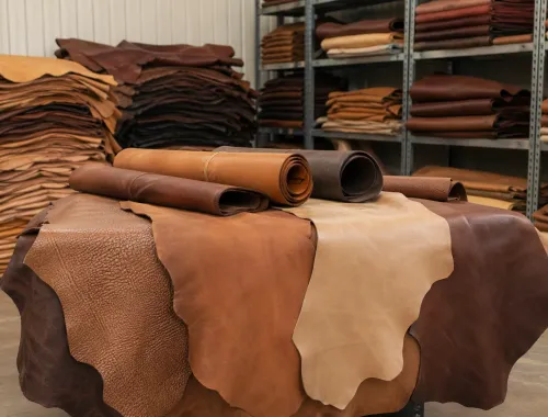 Raw hides and skins (other than furskins) and leather product category, HS Chapter 41