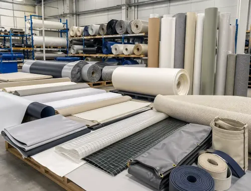 Impregnated, coated, covered or laminated textile fabrics; textile articles of a kind suitable for industrial use product category, HS Chapter 59