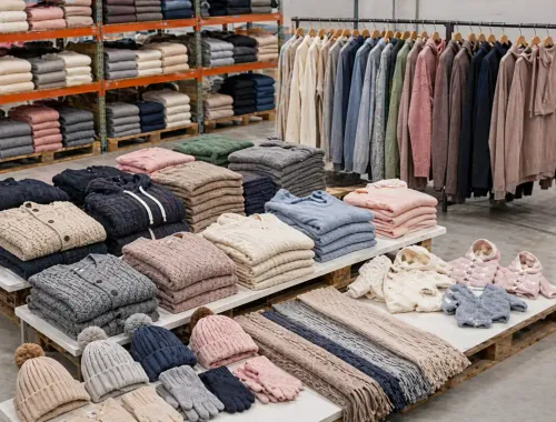 Articles of apparel and clothing accessories, knitted or crocheted product category, HS Chapter 61