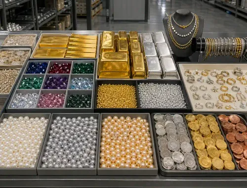 Natural or cultured pearls, precious or semi-precious stones, precious metals, metals clad with precious metal, and articles thereof; imitation jewellery; coin product category, HS Chapter 71