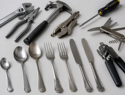 Tools, implements, cutlery, spoons and forks, of base metal; parts thereof of base metal product category, HS Chapter 82