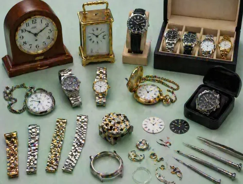 Clocks and watches and parts thereof product category, HS Chapter 91